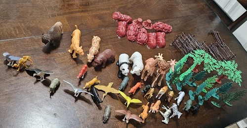 Zoo animal toys set 68 - zoo, of