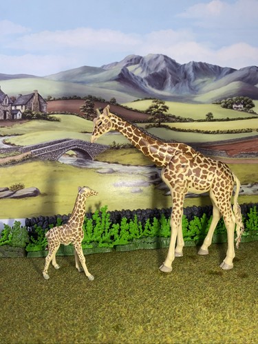 Vintage britains plastic zoo - vintage,