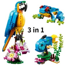 3-in-1 Exotic Parrot Building