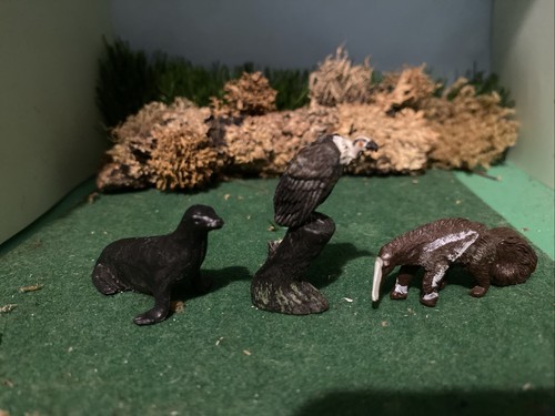 Vintage britains plastic zoo - vintage,