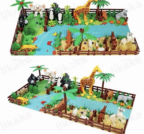Moc zoo animals - moc, building