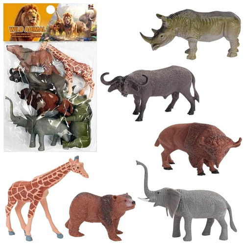 Zoo wild animals pcs trifox - pcs,