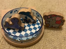 Wooden Train Track Zoo