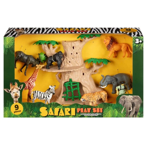 Safari zoo animal - safari, set