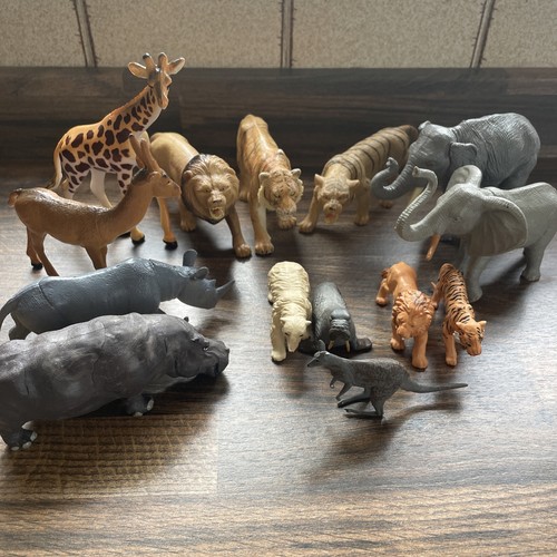 Toy figure set zoo animals - set,