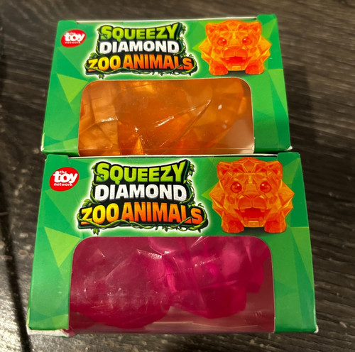 Squeezy diamond zoo - diamond, animals