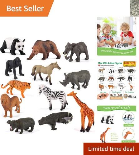 Colorful 12pcs zoo - 12pcs, animal