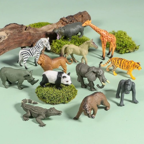12pcs mini wild animal - mini, figures