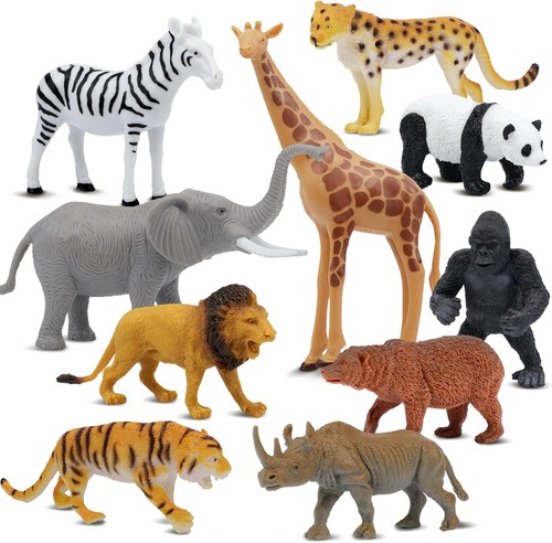 Safari animal figurines set - safari,