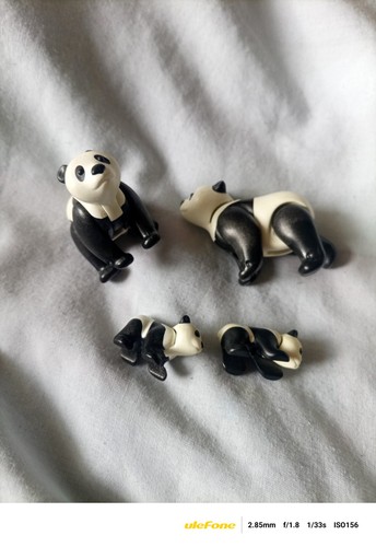 Playmobil panda family set zoo - playmobil,