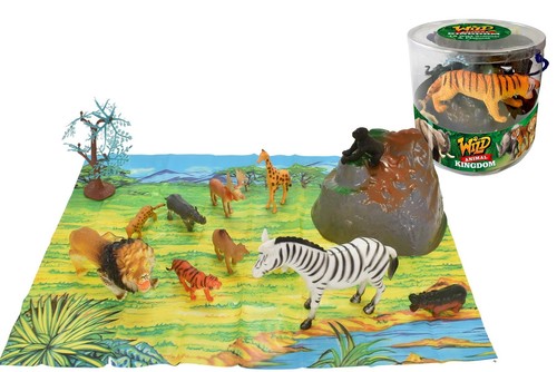 Plastic jungle zoo - plastic, wild