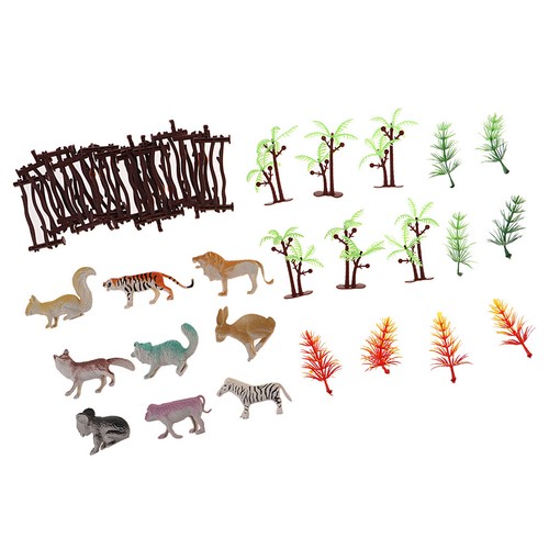 36pcs set animal - ,