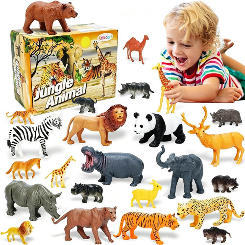 24pcs safari zoo animals - safari, &