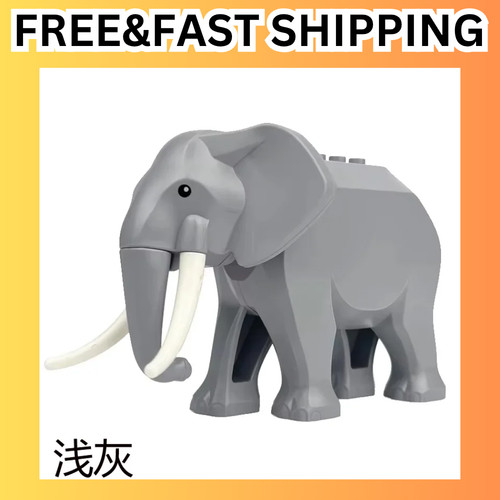 Long tusk elephant moc city - tusk,
