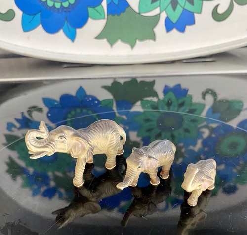 Vintage 1950 elephants set - vintage,
