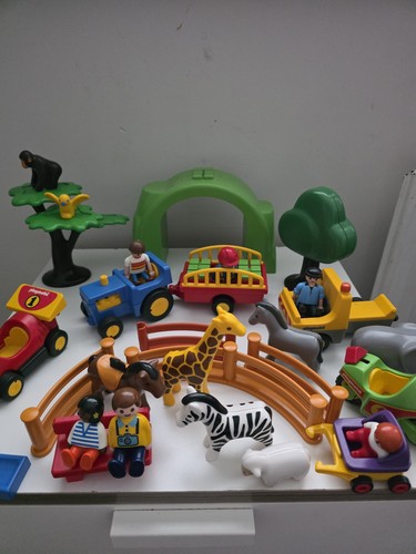 Playmobile 123 zoo used - playmobile,