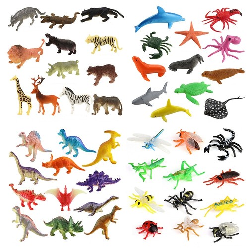 48pcs figures sea zoo - figures, animal