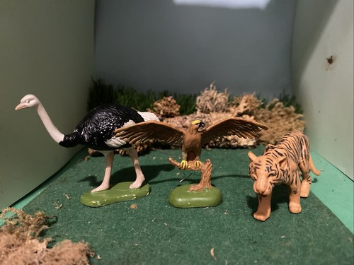 Vintage britains plastic zoo - vintage,