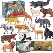 13 Pack Wild Animal Toys with