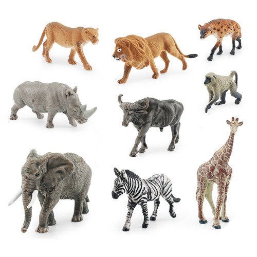Realistic zoo animal - realistic, model