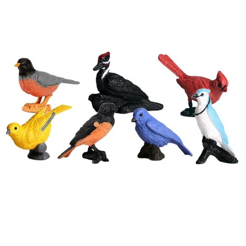 Simulated birds models - birds, toy