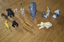 Vintage Set of 14 Zoo Animals