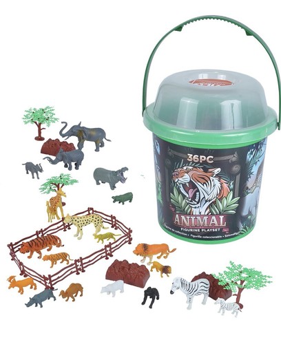 Large animal figure playset - animal,