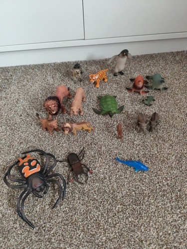 Zoo animals figures set - animals, kids