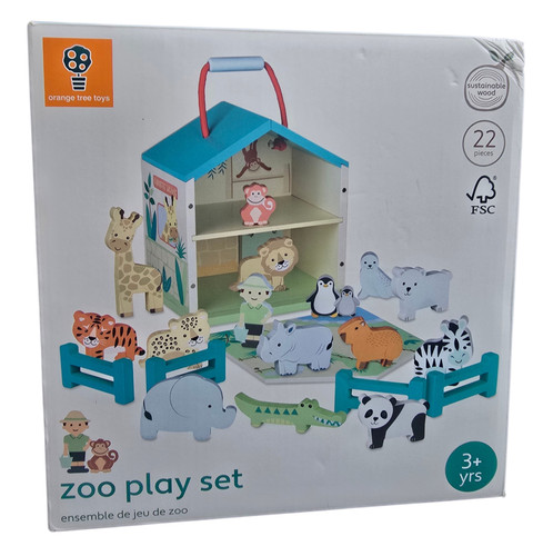 Orange tree toys wooden - orange, zoo
