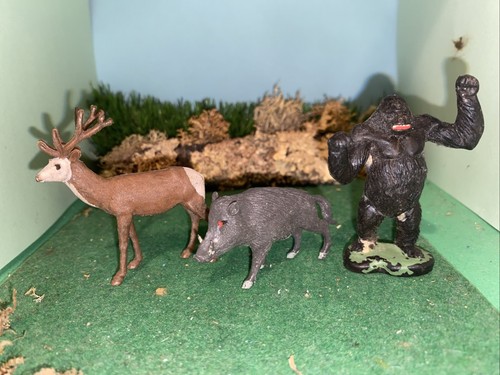 Vintage britains plastic - plastic, zoo