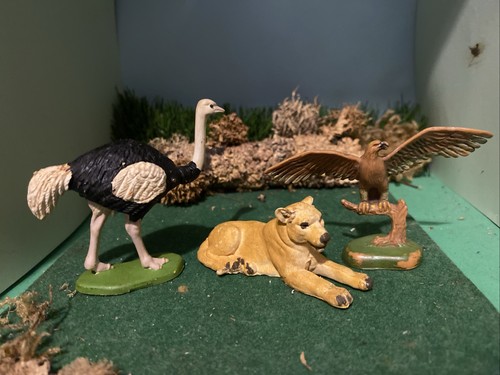 Vintage britains plastic zoo - plastic,