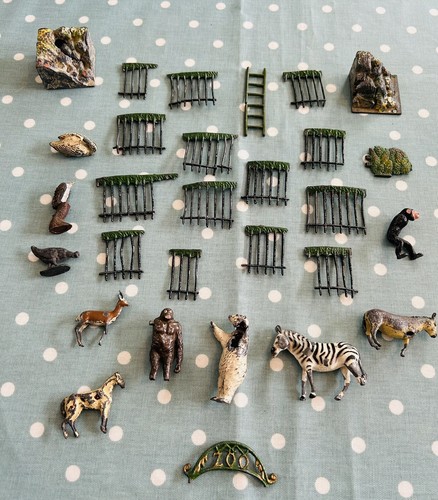 C1920s vintage lead - toys, zoo